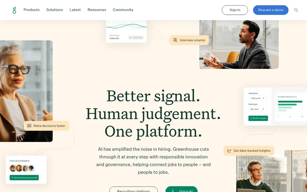 Greenhouse — Hiring software companies use to post jobs, run structured interviews and track every candidate.