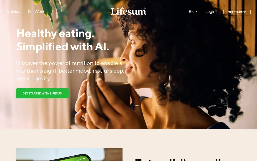 Lifesum — Log meals, follow a diet plan and track calories and macros.