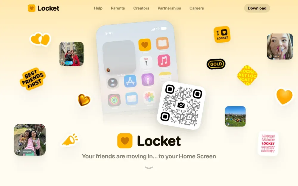 Locket — Photos from close friends straight onto your home-screen widget.