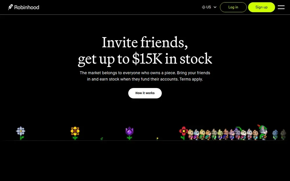 Robinhood — Commission-free investing in shares, funds and crypto from a phone, with cash and cards alongside.