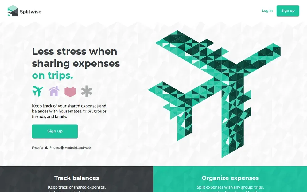 Splitwise — Tracks shared expenses with friends and works out who owes whom.