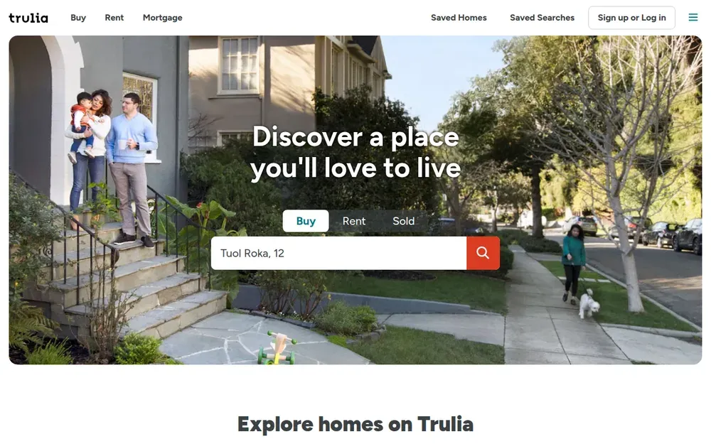 Trulia — A home-search app that adds neighbourhood detail such as local reviews, commute times and nearby amenities to each listing.