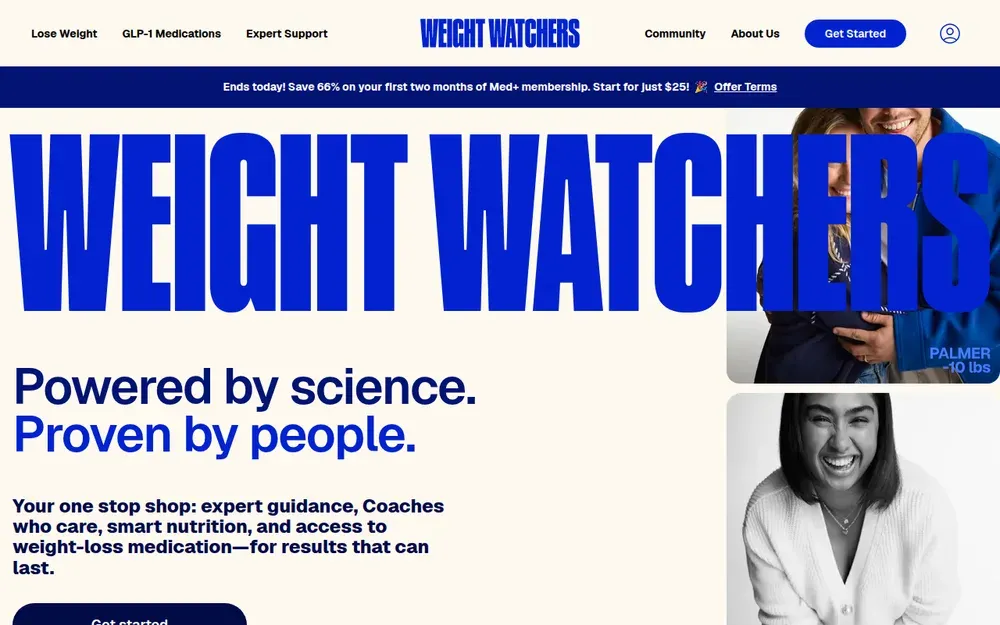 WeightWatchers — A weight-management programme that scores food with points and pairs an app with workshops and a community.