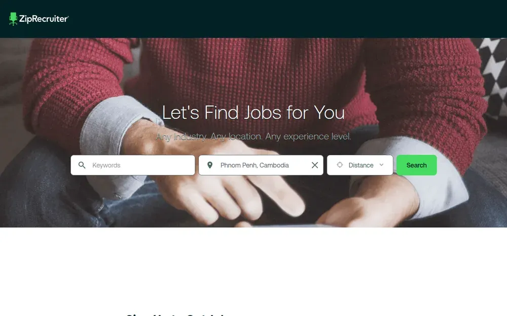 ZipRecruiter — A job marketplace that posts an employer's vacancy to many job boards and matches candidates to it.