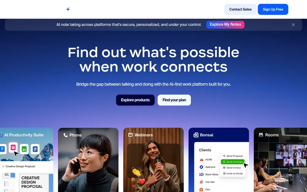 Zoom — Video meetings and webinars that work from a link, on any device.
